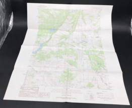 1988 Hidden Lake Bench MT Quadrangle Geological Survey Topo Map 22&quot; x 27... - $9.49
