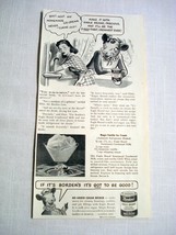 1942 Ad Borden&#39;s Eagle Brand Sweetened Condensed Milk with Elsie the Cow - £7.29 GBP