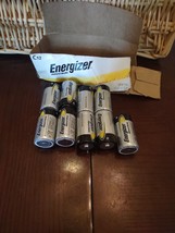 Open Box Set Of 9 Energizer C12 Batteries Sold As Is - £11.77 GBP
