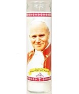 Candle 8In Pope John Paul 1 EA - $221.42 MXN