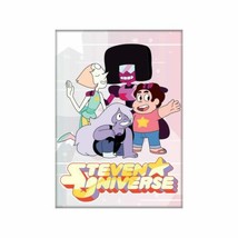 Steven Universe Animated TV Series Group On Pink Refrigerator Magnet UNUSED - £3.13 GBP