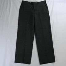 St. Croix 34 x 30 Gray Corduroy Flat Front Dress Pants - £27.02 GBP