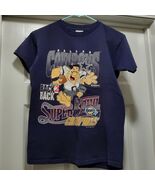 Vintage 1994 Dallas Cowboys / Fred Flintstone Super Bowl XXVIII Shirt Yo... - $51.74