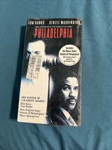 Philadelphia (VHS, 1994, Closed Captioned) Tom Hanks Denzel Washington  - $9.89