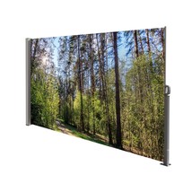 Retractable Side Awning 71x138&#39; - UPF50+ Sun/Wind Privacy Screen - $128.99