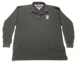 Vintage Tommy Hilfiger Golf Rugby Polohemd Herren L Schwarz Indianwood 1925 - $13.84