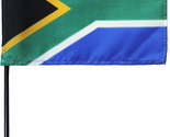 South Africa - 4&quot;X6&quot; Stick Flag - £2.70 GBP