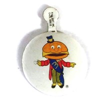 McDonalds &quot;Mayor McHeese&quot;  1&quot; Tin Litho Tab Button (Circa 1970&#39;s)  - £9.52 GBP