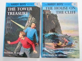 Hardy Boys Lot 2 The Tower Treasure ~ House On The Cliff ~ Franklin W Dixon - £7.69 GBP