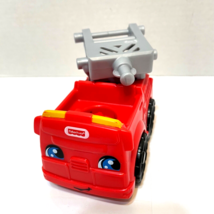 Mattel Fisher Price Little People Red The Rescue Fire Truck Ladder New - $6.66
