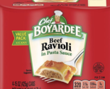 Chef Boyardee Beef Ravioli, 15 oz, 4 Pack - $4.25