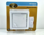 Hampton Bay Wireless Plug-In Doorbell Kit With Wireless Push Button White - £13.37 GBP