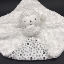 Carter&#39;s Lovey Lamb Security Blanket Stars Swirl Plush White Sheep Just One You - £19.70 GBP
