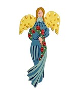 Angel Christmas Ornament 1984 NOS Brand New Sealed Winterthur Museum Blu... - $29.99