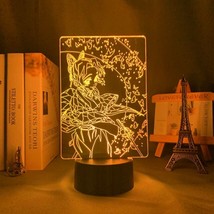 Anime Demon Slayer LED Acrylic Night Light Shinobu Figure No Yaiba Gift - £19.90 GBP