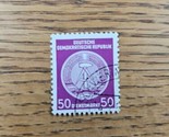 Germany Stamp Deutsche Demokratische Republik 50D Used Violet - £4.50 GBP