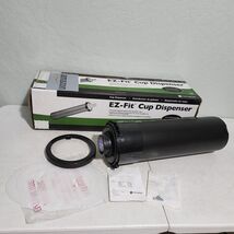 One-Size-Fits-All Ez-Fit In-Counter Cup Dispenser Fits 8-46 Oz Cups with... - $74.95