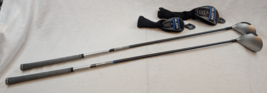 TaylorMade SLDR 3 19 deg Rescue &amp; 5 Wood Reg Fujikura Blue shafts Headco... - $2,046.92 MXN