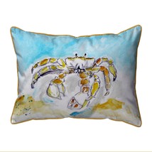 Betsy Drake Ghost Crab Extra Large Zippered Indoor Outdoor Pillow 20x24 - £63.28 GBP