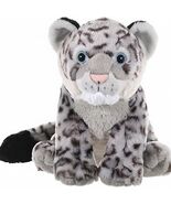 Wild Republic Snow Leopard Cub, Soft Plush 12&quot; Stuffed Animal Cat - $22.76
