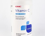 Gnc Vitamin C 1000mg Timed Release Vegetarian Capsules 360ct BB12/24+ - $24.14