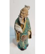 Chinese Shekwan Mud Man Carrying Book - $49.00