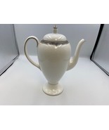 Wedgwood Bone China AMHERST Tall Coffeepot Made in England - £125.80 GBP