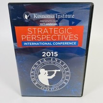 10th Annual Strategic Perspectives Conference 2015 8-DVD Set Koinonia In... - £14.67 GBP