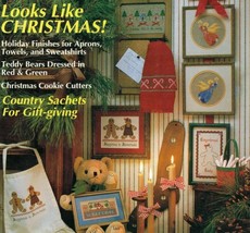 Country Stitch Premier Collector&#39;s Issue Christmas Designs 1990 Teddy Bears - £9.88 GBP