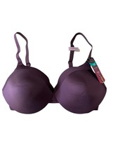 Maidenform 09436 Bra Purple 36D Full Coverage T Shirt Convertible Straps - $523.21 MXN