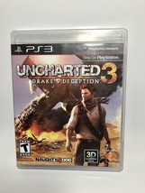 Uncharted 3: Drake&#39;s Deception Playstation 3 PS3 Complete - £5.48 GBP