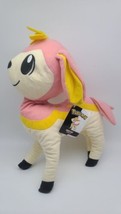 NWT Pokemon Deerling Pink Deer Doe Fawn Plush Toy Factory Stuffed Animal... - £21.79 GBP