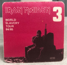 Iron Maiden World Slavery Tour 1984 / 85 Backstage Pass 3 - £11.65 GBP