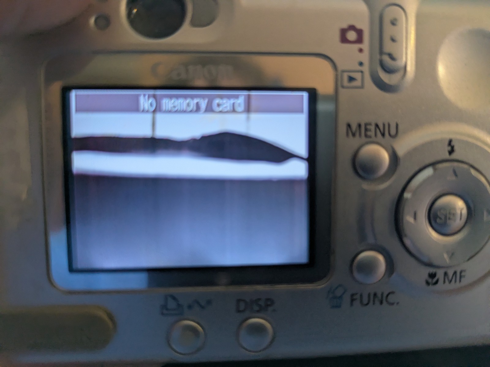 Canon PowerShot A75 3.2MP Digital Camera Silver Works 3x Optical Zoom Woking Item image 5