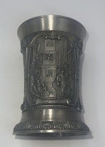 Vintage German WMF ZINN Pewter Shot Glass Goblet Cup Carl Spitzweg  Biedermier - £38.79 GBP