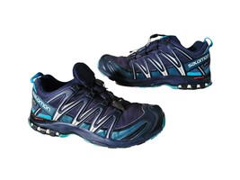 Salomon XA Pro 3D Gore-Tex Size 12 Mens Navy Trail Running Hiking Shoes - $49.00