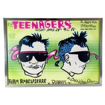 The Teenagers Concert Show Poster Framed French Abbey Pub Chicago 2008 Rock - £39.57 GBP
