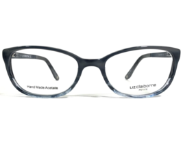 Liz Claiborne Eyeglasses Frames L422 0G74 Blue Cat Eye Full Rim 49-17-135 - £40.20 GBP