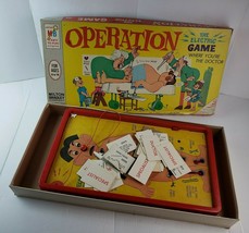 Milton Bradley 4545 Operation Game from 1965 - Incomplete For Parts Unte... - $14.84