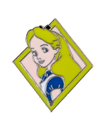 Alice in Wonderland Disney Pin: Classic Alice Portrait - $17.74 CAD
