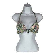 Victoria&#39;s Secret Women&#39;s Floral Paisley Bikini Swim Top Size 32C - £13.99 GBP