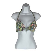 Victoria&#39;s Secret Women&#39;s Floral Paisley Bikini Swim Top Size 32C - £13.97 GBP