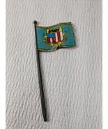 Vintage GI Joe Headquarters Command Center Flag USA Logo 1983 Part ARAH - $6.82 CAD
