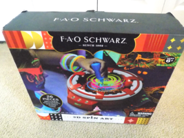 FAO Schwarz 3D Spin Art Light Up Swirl Design Kids Craft--FREE SHIPPING! - £23.32 GBP