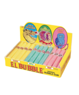 Dubble Bubble El Bubble Original Bubble Gum Cigars, Assorted Fruit Flavo... - $432.59 MXN
