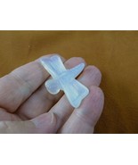 (Y-DRAG-556) lil Opalite glass DRAGONFLY dragon fly gemstone FIGURINE in... - $340.11 MXN