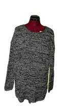 Ultra Flirt Sweater Multicolor Women Side Split Slouchy Size XL Marled - $30.10