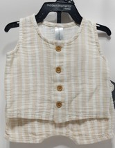 Modern Moments by Gerber Baby Boy Top and Short Outfit Set, Beige Size 0/3M - £12.65 GBP