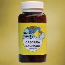 New Body Cascara Sagrada 100 Vegicaps No Fillers, Binders or Additives. - $520.50 MXN