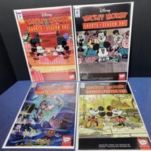 Lot of 4 IDW Disney Mickey Mouse Shorts Season One Issues #1-4 Final Frame Cover - £11.67 GBP